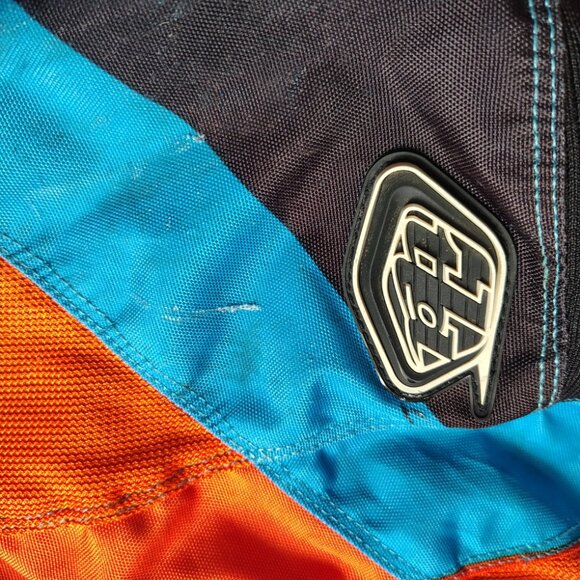 Troy Lee Designs Pants Orange Blue GP Pro Motocross MX Motorcycle Racing Adult - Picture 4 of 13